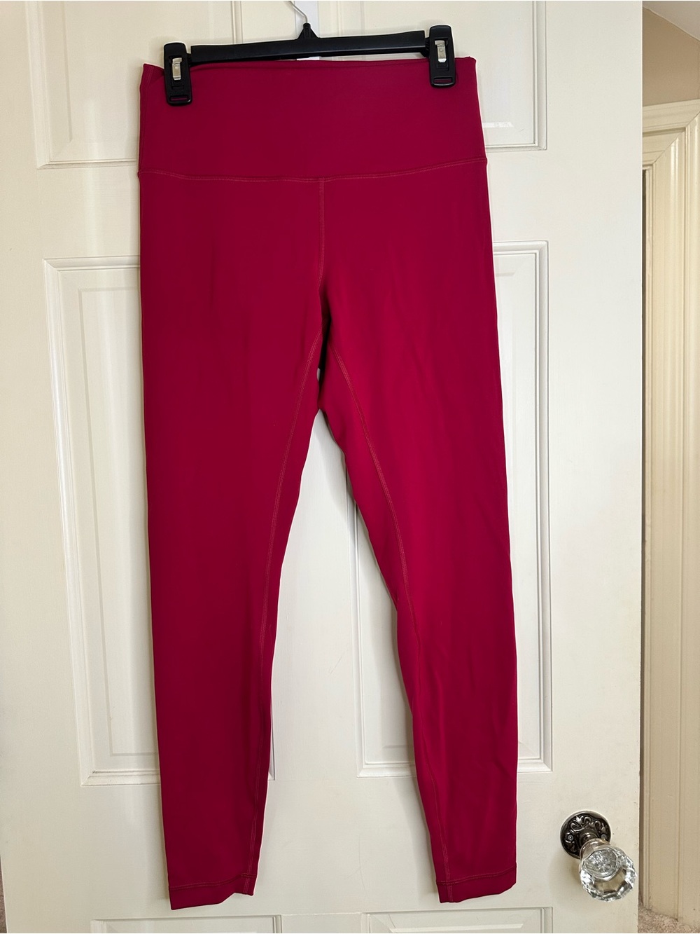 lululemon athletica magenta high rise leggings